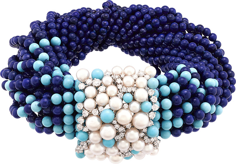 Van Cleef & Arpels Seven Seas 系列高級珠寶。
